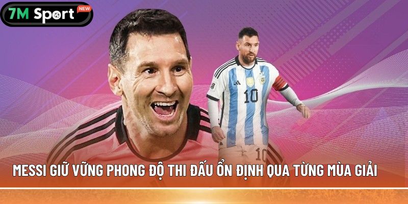 Messi đang thi đấu cho đội bóng nào? Cập nhật mới nhất 9 Messi giữ vững phong độ thi đấu ổn định qua từng mùa giải
